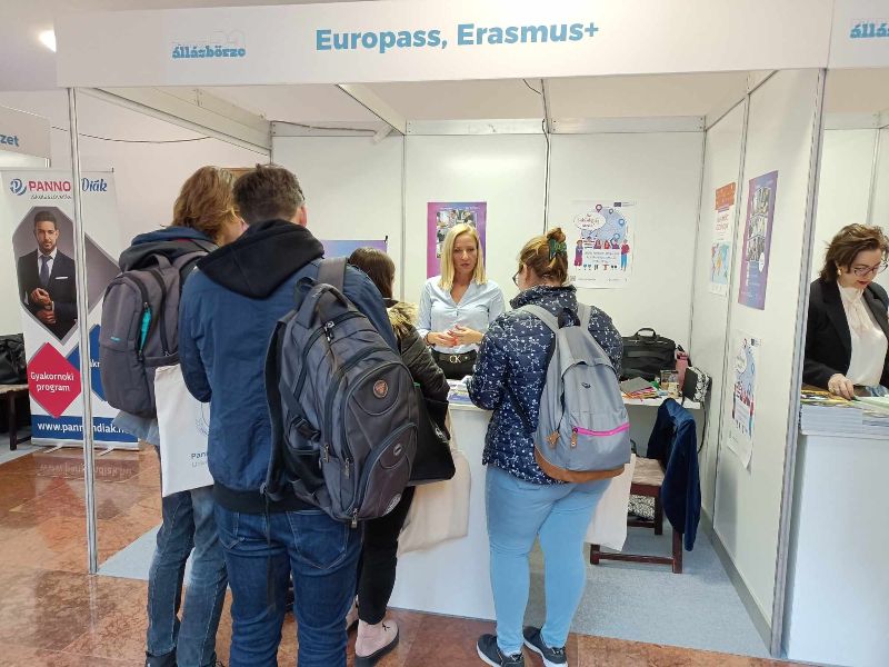 Europass, Erasmus+ a tavaszi állásbörzéken és pedagógus rendezvényeken - 2024-02-26